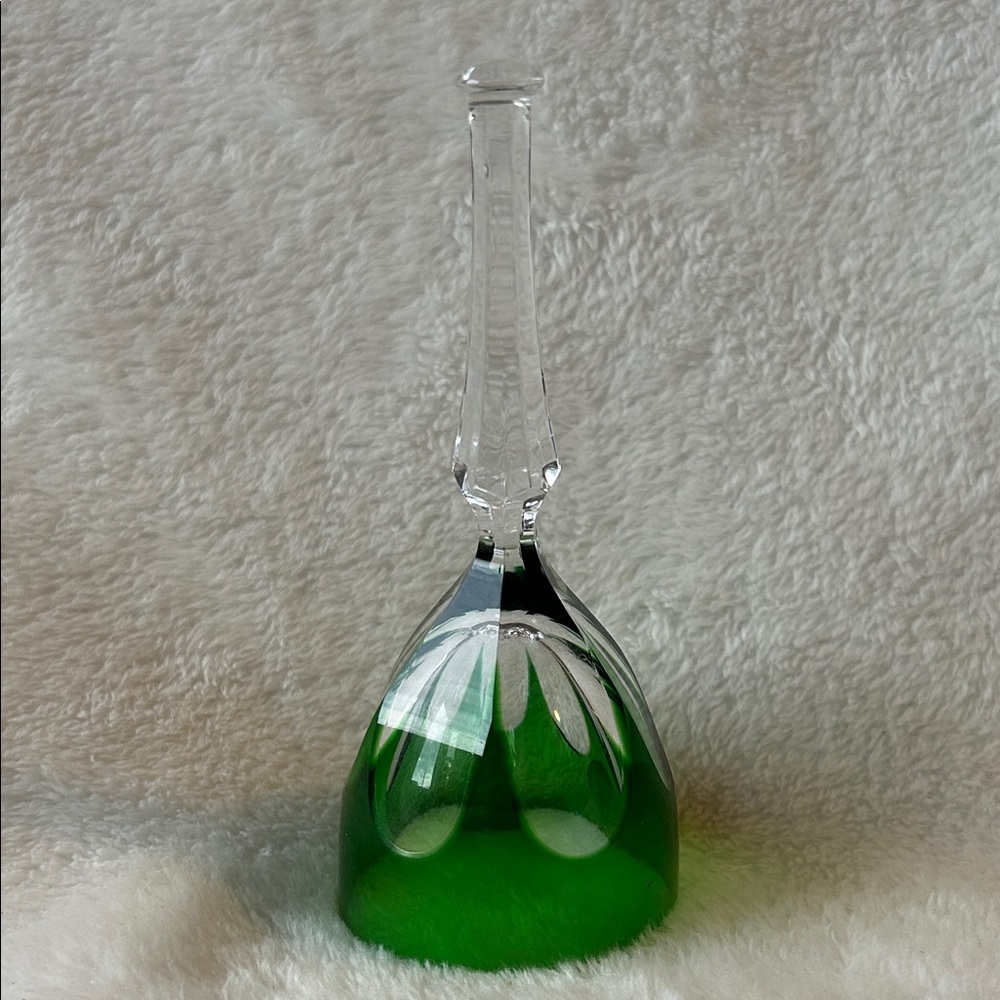 Vintage Nauchtmann traube emerald green bell